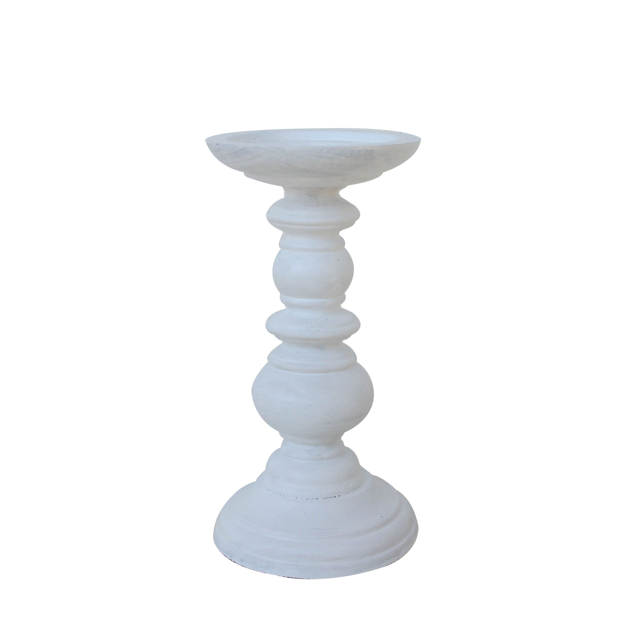 Ensemble de bougeoirs en bois blanc ci-après, chandelier, pot de plantes succulentes, décoration de table et de bureau, décor rustique de mariage et de