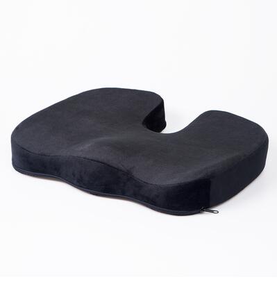 COMFYCENTRE Orthopedische zitring voor stuitbeen en aambeien, comfortabel zitkussen, ringkussen, ondersteuning van traagschuim, ideaal voor kantoor, auto en rolstoel
