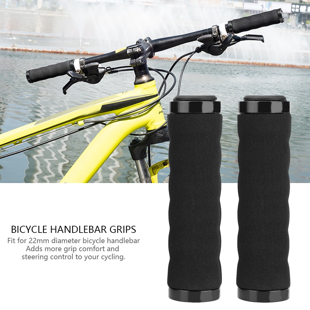 Anti-Slip Fiets Stuur Spons Cover Soft Stuur Beschermende Elastische Verlichten Shock Verhogen Wrijving