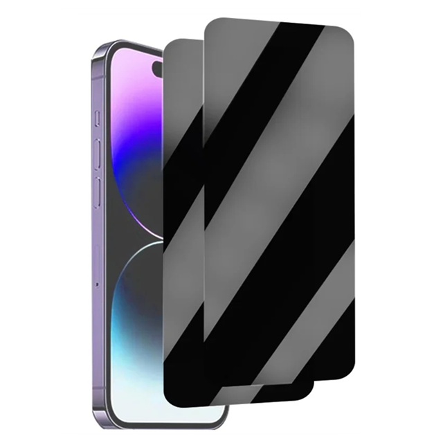 1-2Pcs Anti-Spy Glass For iPhone 15 14 13 12 11 Pro Max Mini 7 8 Plus Privacy Screen Protector For iPhone XR XS MAX X SE: CRIMSON / 3 Pieces