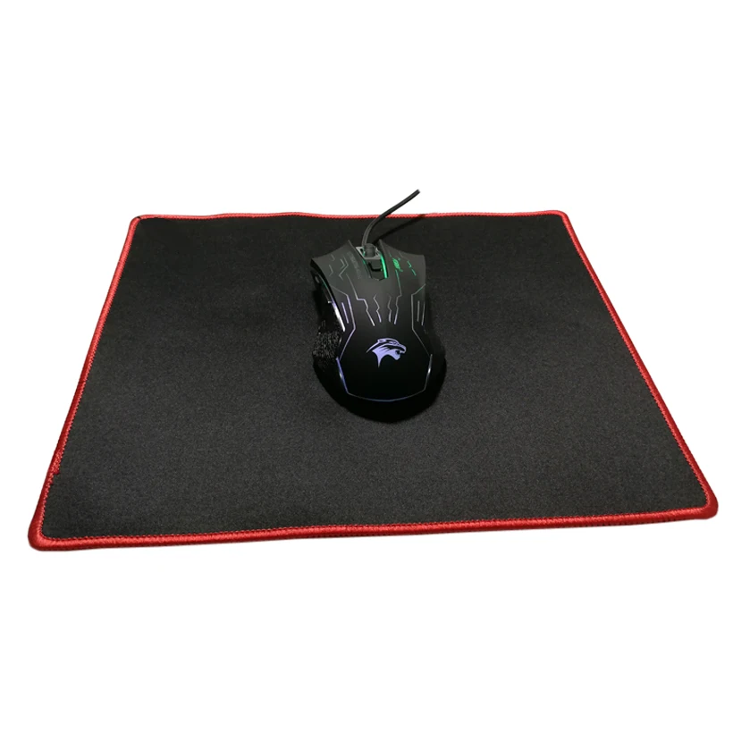 1pc Eenvoudige Effen Kleur PU Lederen Muismat Antislip Waterdicht 30*25cm Muismat Schoolbenodigdheden Kantooraccessoires Bureauset