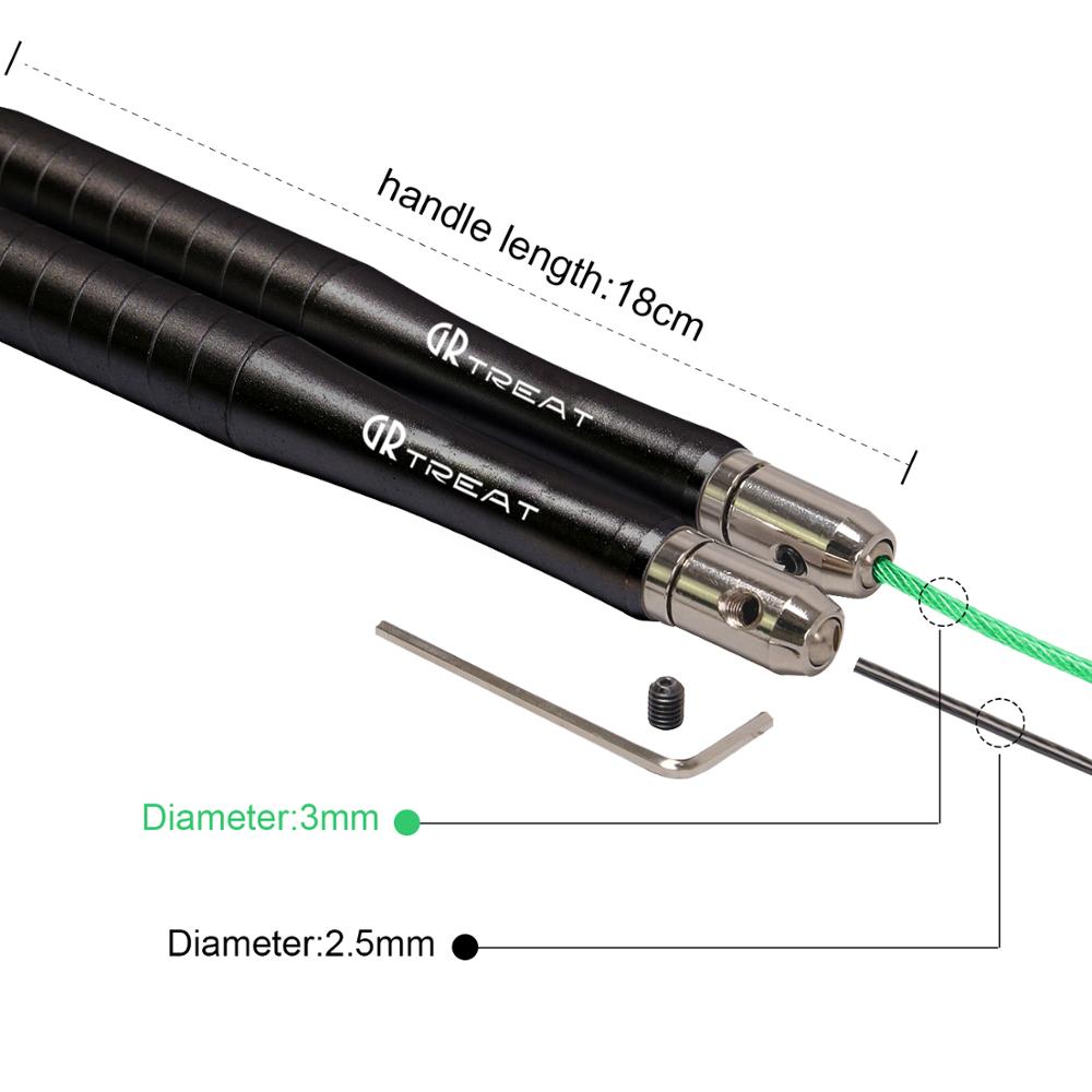 5 milliards de FITNESS Crossfit vitesse corde à sauter réglable auto-verrouillage cordes à sauter roulements à billes