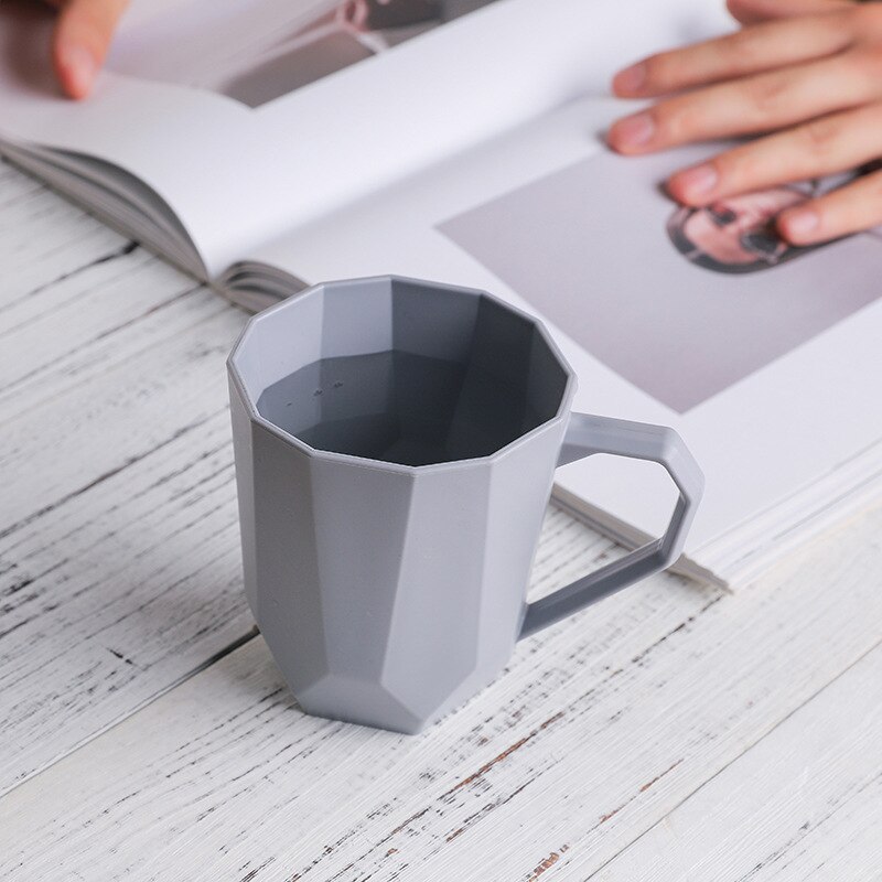 Bathroom Washing Cup Daily Necessities Daily Necessities Water Cup Geometric Irregular Mouth Cup