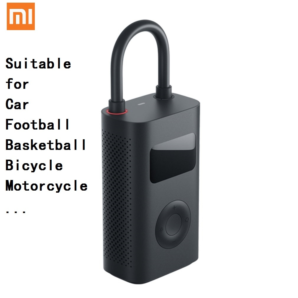 Le plus Xiaomi Mijia Portable intelligent numérique détection de pression des pneus pompe de gonflage électrique pour vélo moto voiture Football