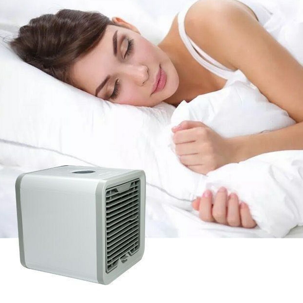 Portable Air Conditioner Fan Personal Quiet USB Air Cooler Humidifier Purifiers