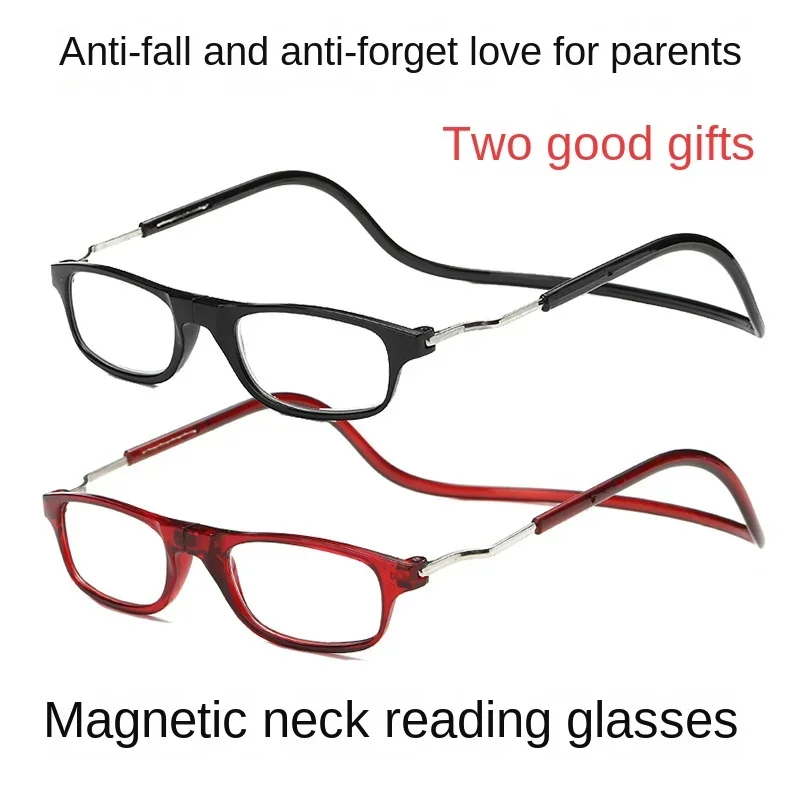 Nuevas gafas de lectura ultraligeras para hombre, gafas de lectura colgantes elásticas para mujer, gafas antifatiga para presbicia, gafas Unise con dioptrías + 1,0 + 4,0