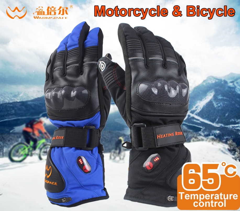 Warmspace-understøttende batteri til opvarmede handsker opvarmet indersål sok ski genopladelige elektriske opvarmede handsker vinter varme handsker