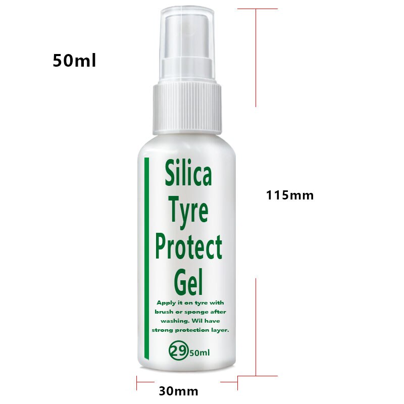 Car Tire Protector Bright 50ML Wax For Car Tires Restoration Agent Tire Protector Tire Restoration Accessory: 19B