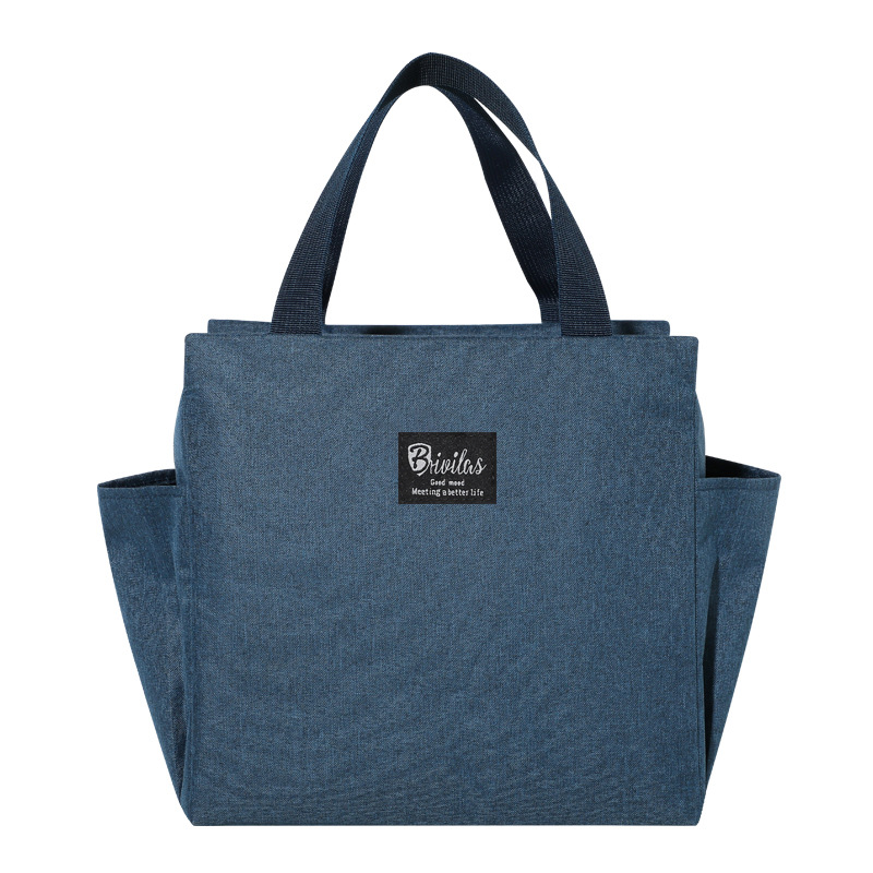 Beer Lunch Bags For Children Large Capacity Tote Picnic Drink Lunchbox Thermal Bag Portable Outdoor Office Food Bags: Dark Grey