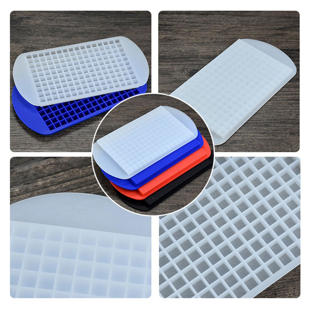 Silicone 160 ice cube small cube ice cube crushed ice maker silicone ice film Small Ice Cube Tray Ice Mold