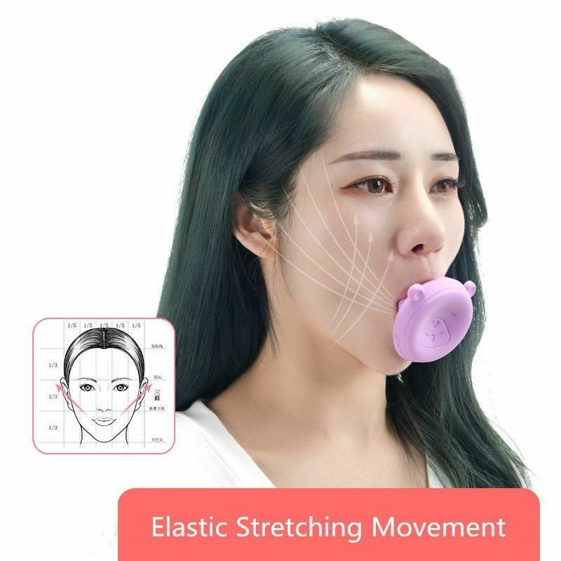 V Face Face Lift Jaw Exercise Ball Slimming Tool Skin Firming Exerciser Instrument Cute Portable Anti Wrinkle Muscle Training