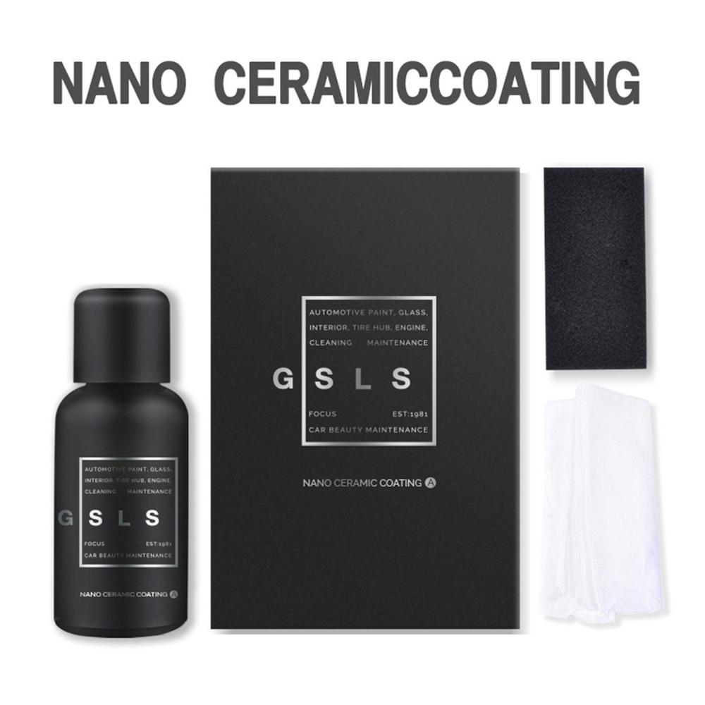Kit de Nano recubrimiento para coche de 30ml, encerado líquido resistente a los arañazos, pintura protectora para el cuidado, recubrimiento Nano de cerámica