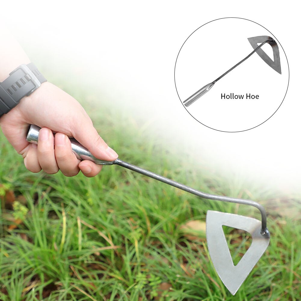 Agriculture Tool Handheld Stainless Steel Practical Hoe Long Handle Home Garden Small Fast Planting Vegetable For Weeding