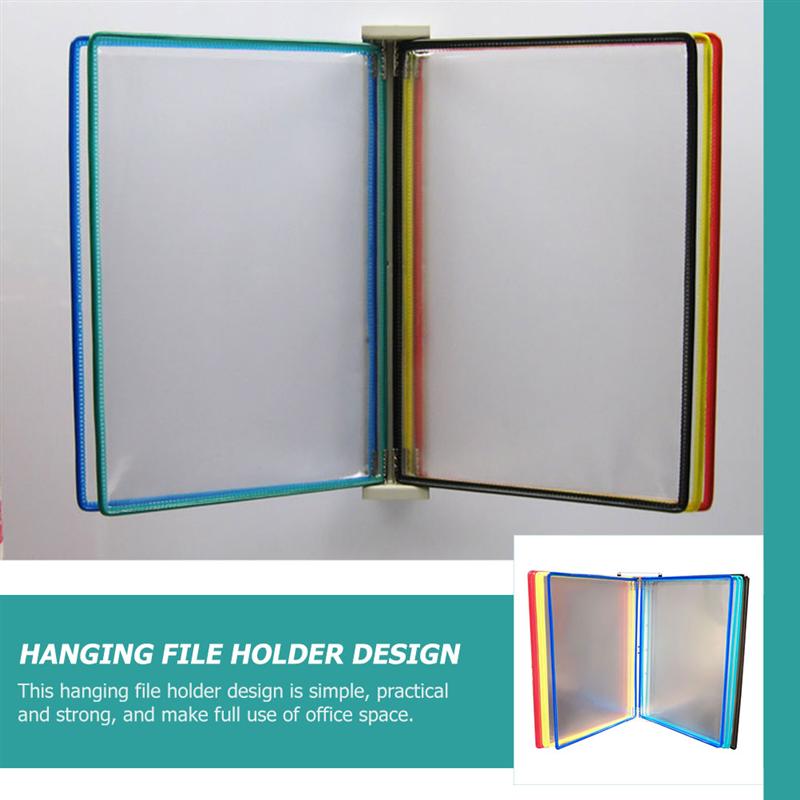 Wall Hanging Files Storage Rack Magazine Organizer Pouch Wall Hanging Folder