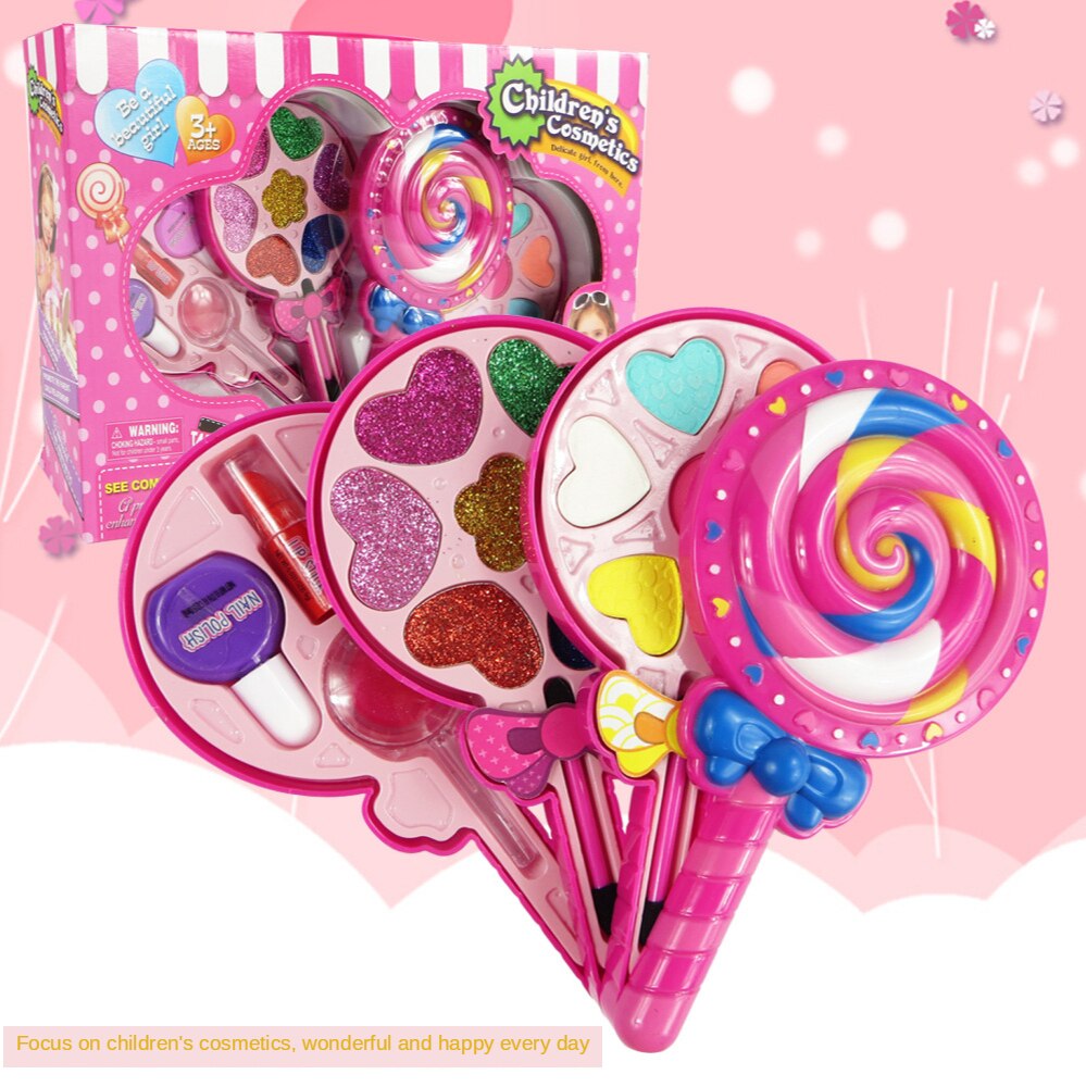 Girls' Toys Make-up Stage Lollipop Make-up Box Family Interaction Make-up Toys