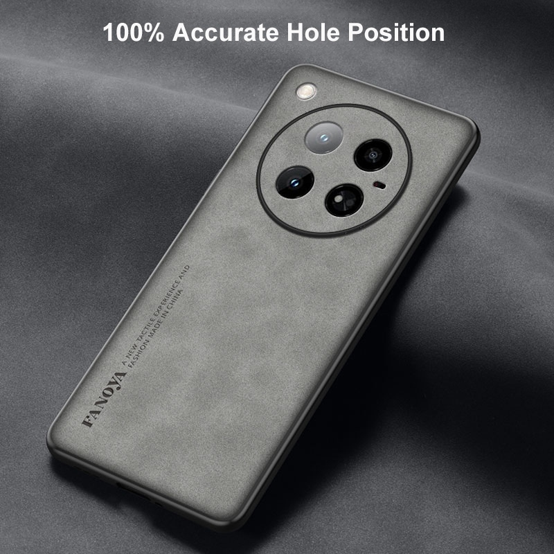 Para Infinix Zero 40 4G funda de teléfono de cuero PU de lujo para Infinix Zero 40 5G Zero4 contraportada de silicona mate protección completa