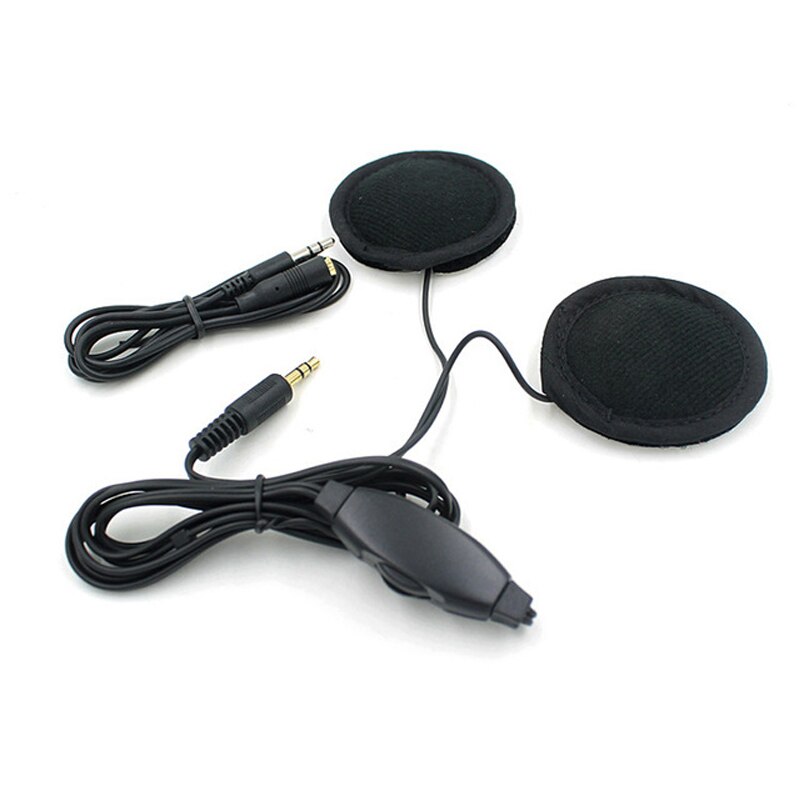 Motorcykel motorcykel hjälm headset högtalare 3.5mm jack hörlurar hörlurar högtalare för motorcykel hjälm interphone  mp3/ gps