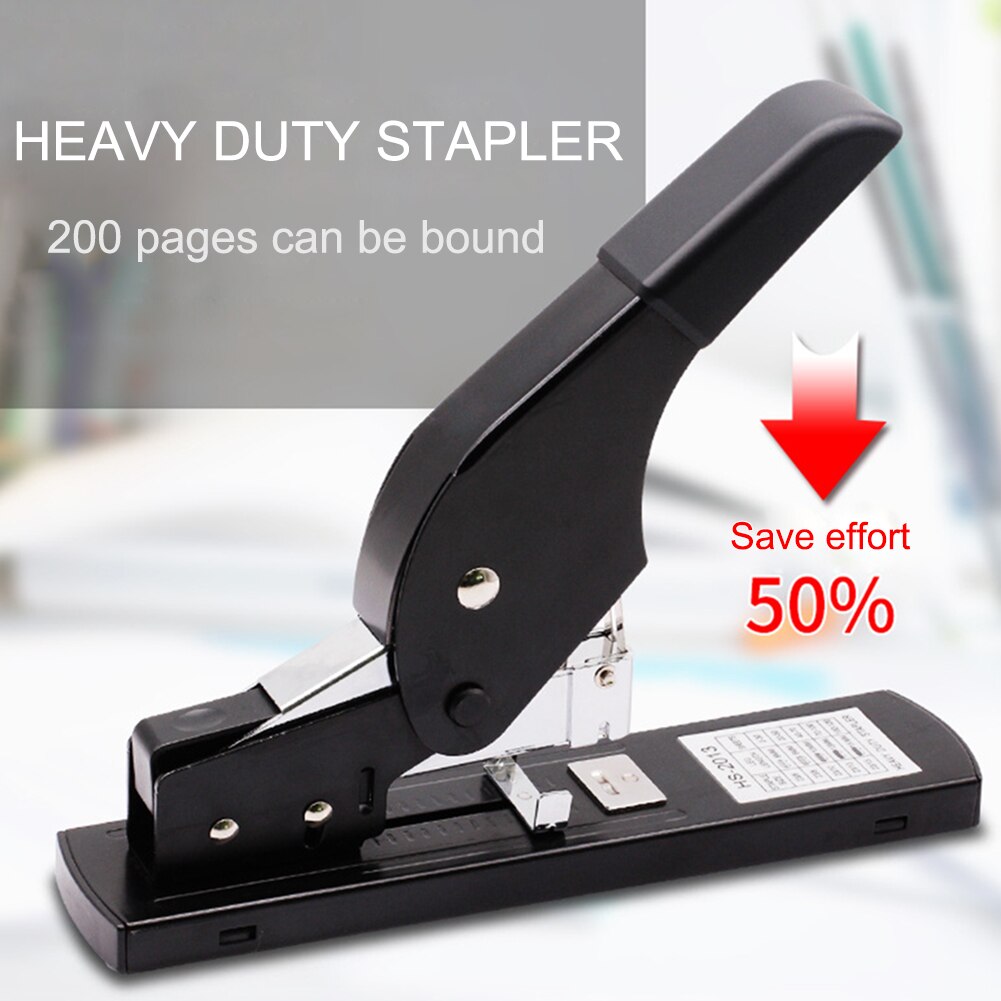 Metal Stapler Bookbinding Stapling 100 Sheet Capacity Office Tools Fit Staples(Pins) 23/6 23/15 For Home Office Binding Supplies