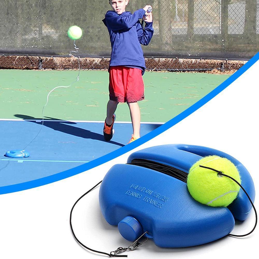 Entrenador de práctica de tenis, herramienta de entrenamiento de tenis individual, pelota de rebote, dispositivo de Sparring, accesorio de tenis