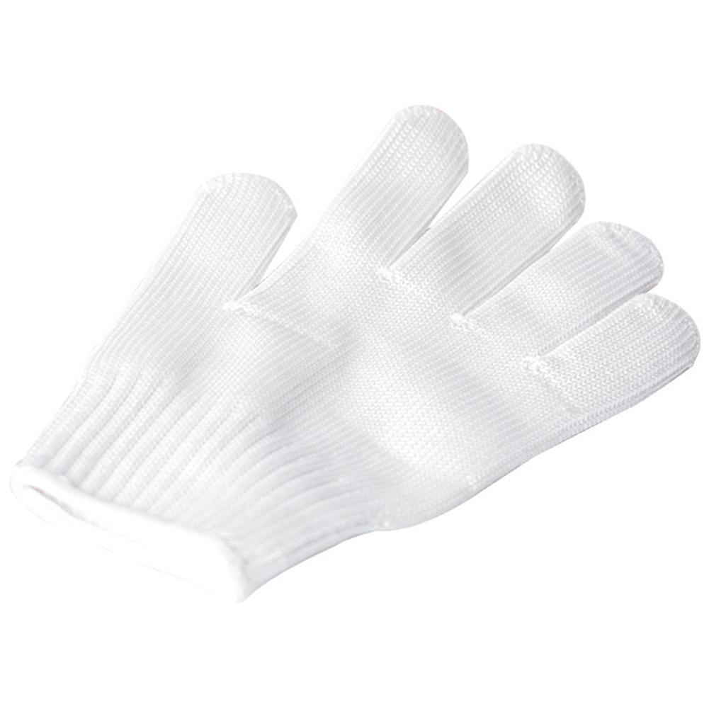 Parrot Anti-bite Gloves Pet Catching Bird Flying Parrot Training Wire Gloves Protect Hands Bird Training Supplies Protect Gloves: White