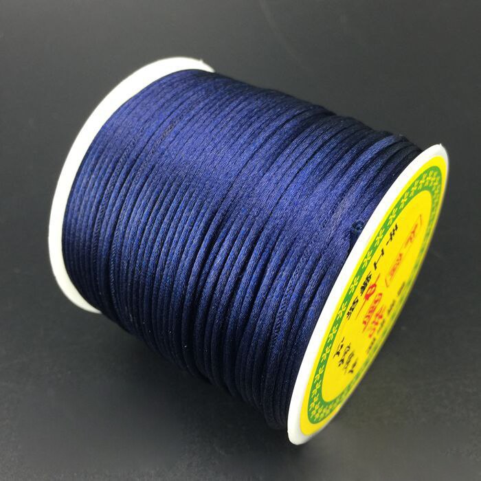 55m 1.5mm mjuk satin råttsvans siden makrame sladd nylon halsband smycken fynd vaxad sladd strängtråd för gör-det-själv armband: 11