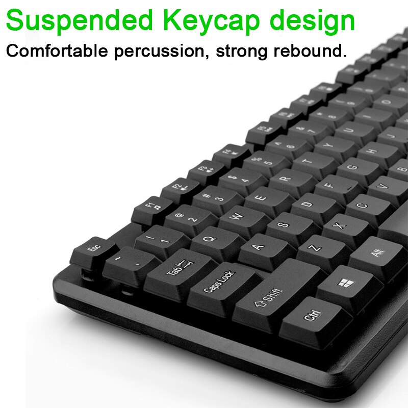 Wireless Keyboard Mouse Set Gaming Office Keyboard Wireless PC Gamer USB 2.4GHZ Game Mause Ergonomics Gaming Mouse teclado Gamer