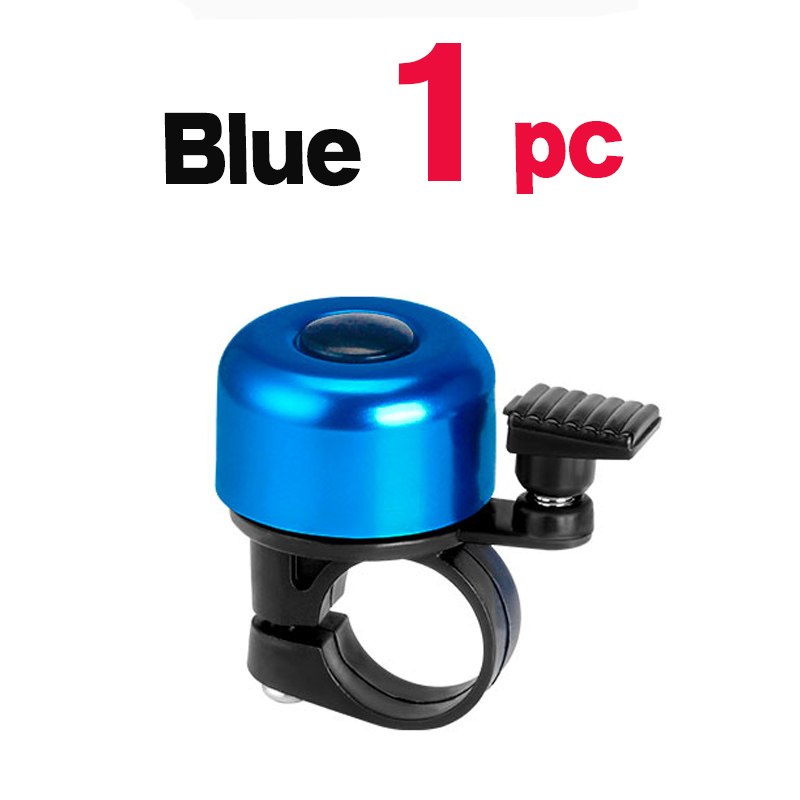1~3 pezzi campanello per bicicletta in lega di alluminio MTB anello per clacson allarme sonoro di sicurezza manubrio allarme di avviso ciclismo accessori bici per bambini: viola