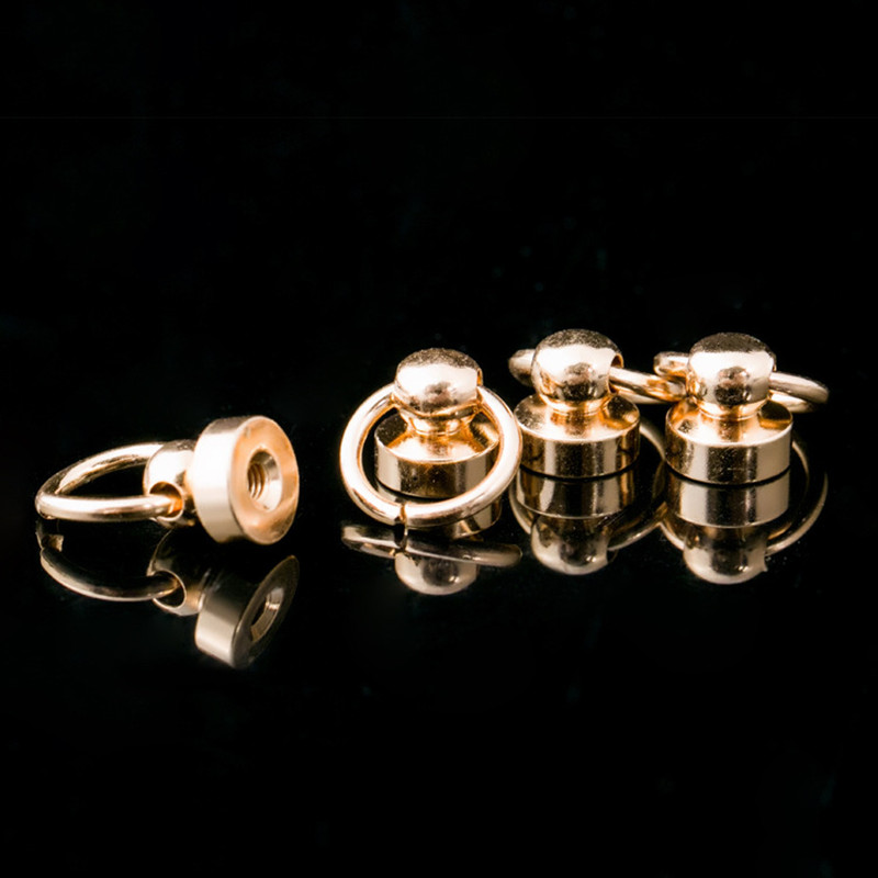 Xunzhe 10 st/lot handväska rem sko rem metall nit rem mjuk telefonfodral för nitar pour le cuir diy handgjorda konsttillbehör