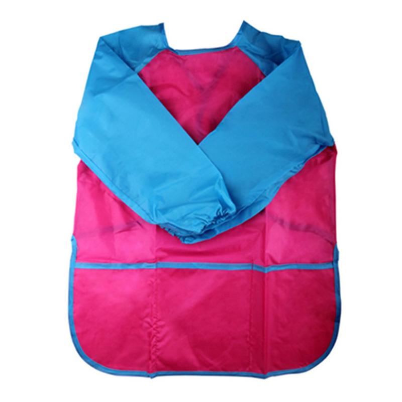 1Set 26Pcs Kinderen Schilderen Tool Kit Spons Borstel Kwast Schort Kleuterschool Kunst Klasse Accessoires