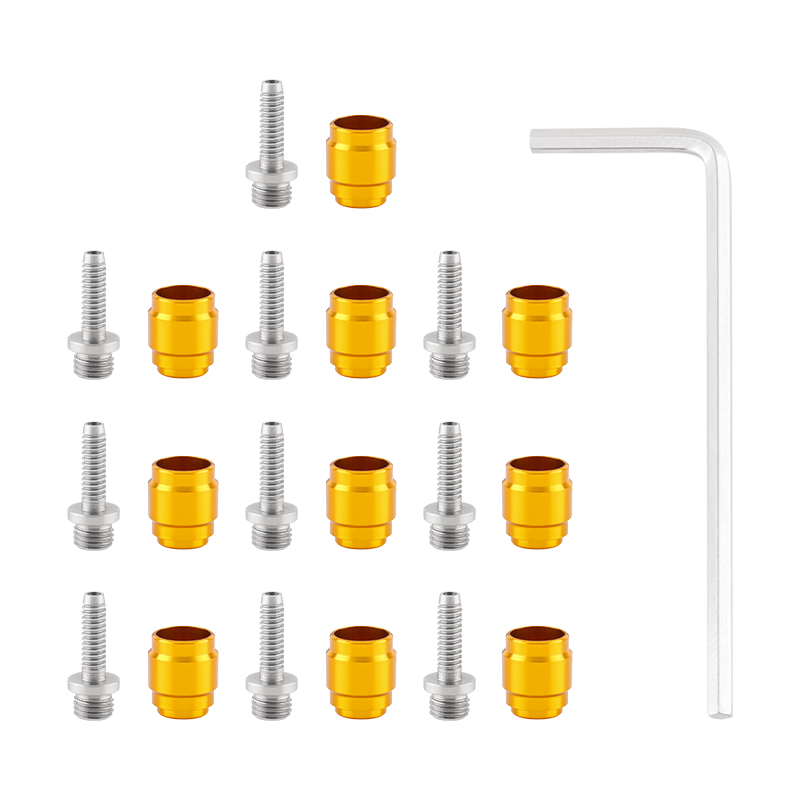 MUQZI 5/10 Uds Kit de oliva de freno de bicicleta manguera de freno inserto de conexión accesorio de aceite para manguera de disco hidráulico SRAM AVID Stealthamajig: Negro