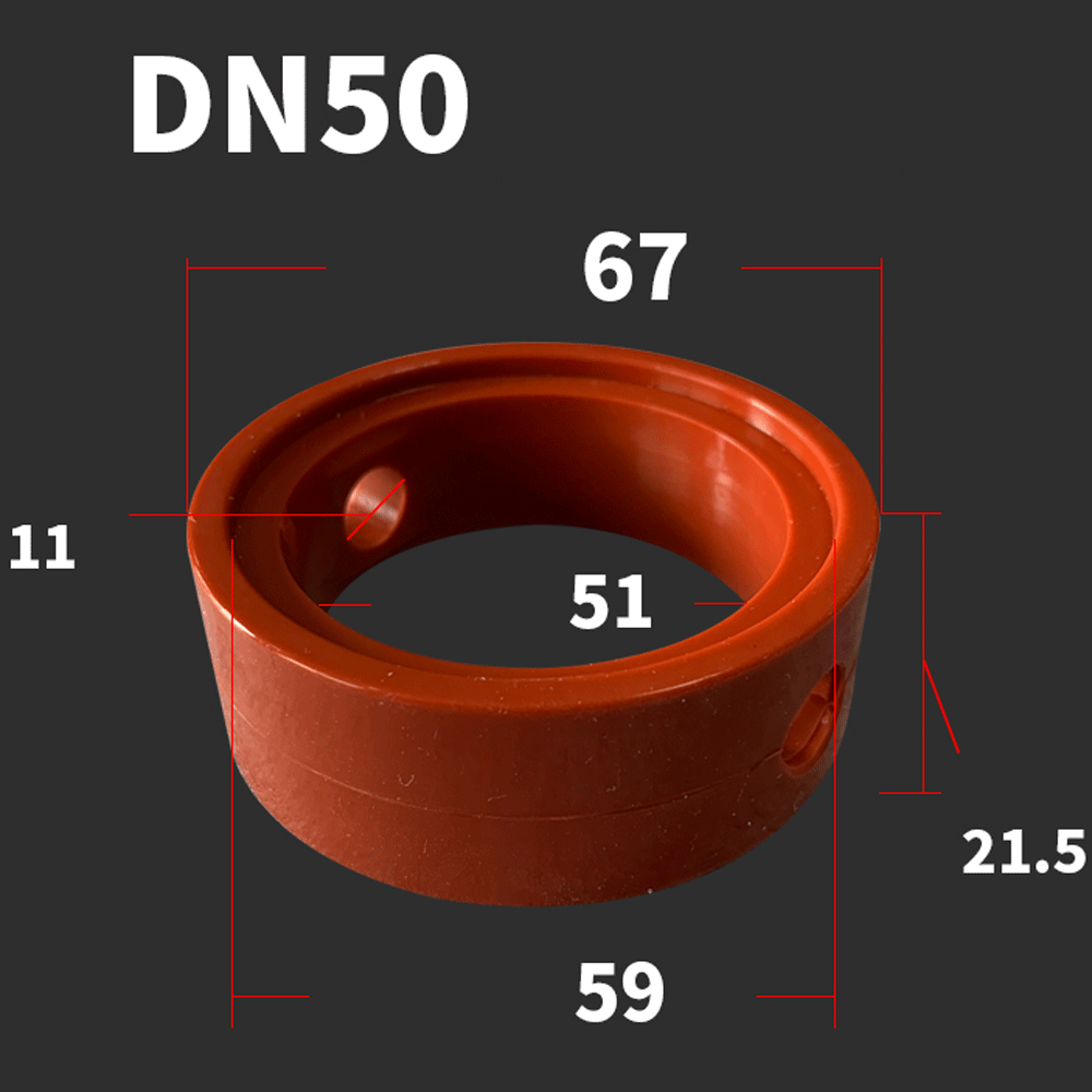 Dn22/200-400 verrotten vqm Lebensmittel dichtung dichtung für Absperr klappe Homebrew: Licht Grün