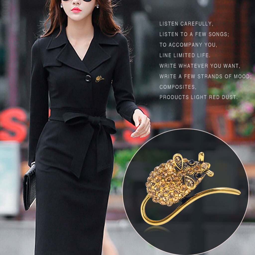 Ladys Animals Brooch Decorations Alloy Jewelry Lovely Girl Party Wedding