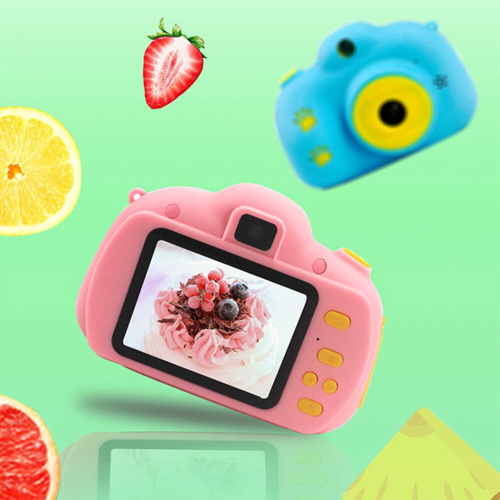 Kinderen Kids Camera Educatief Speelgoed Voor Baby Mini Digitale Camera 1080P Projectie Video Camera Met 2 Inch Display screen