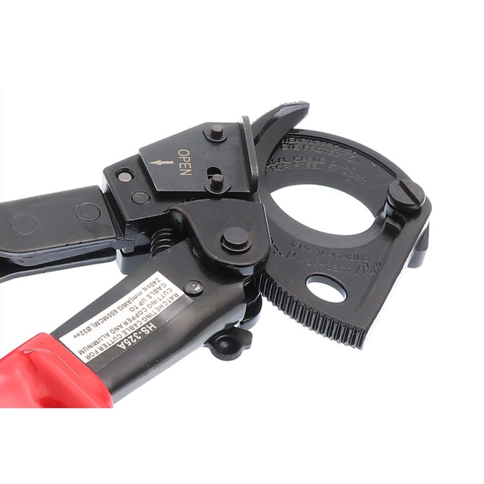 HS-325A Cable Wire Stripper Ratchet Cable Cutter 240mm2 Max Germany Cutter Plier Scissors Terminal Cutter