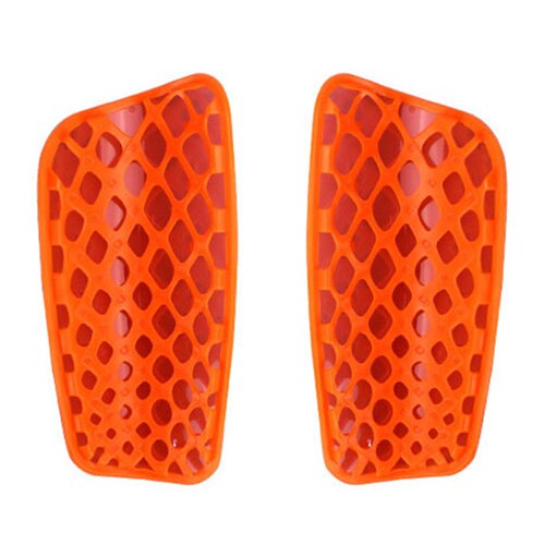 Di alta Qualità Super Light di Calcio Shin Guard 2020 Nuovo Arrivo Gamba Protezione di Stinco di Calcio Pastiglie Supporto Personalizzato Calcio Parastinchi: orange