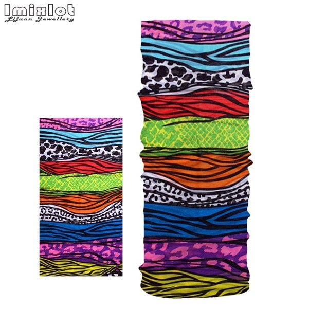 Multifunctionele Polyester Sjaals Gezicht Stofmasker Outdoor Sport Bandana Neck Gaiter Camping Fietsen Hoofddeksels Wandelen Magische Sjaal: A