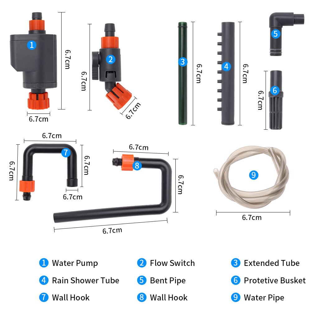 Aquariumfilter ultra-stille externe aquariumfilter emmer voor stille filtertrommel aquarium gras aquarium filters pomp