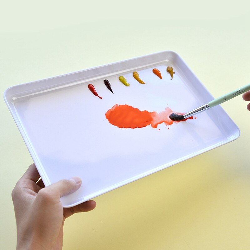 Square Color Palette Watercolor Palette Watercolor Paint Gouache Chinese Painting Imitation Ceramic Palette