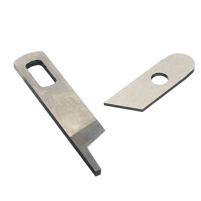 2Pcs Sewing Machine Upper Lower Knife Sewing Parts Industrial Overlock Sewing Machine Parts