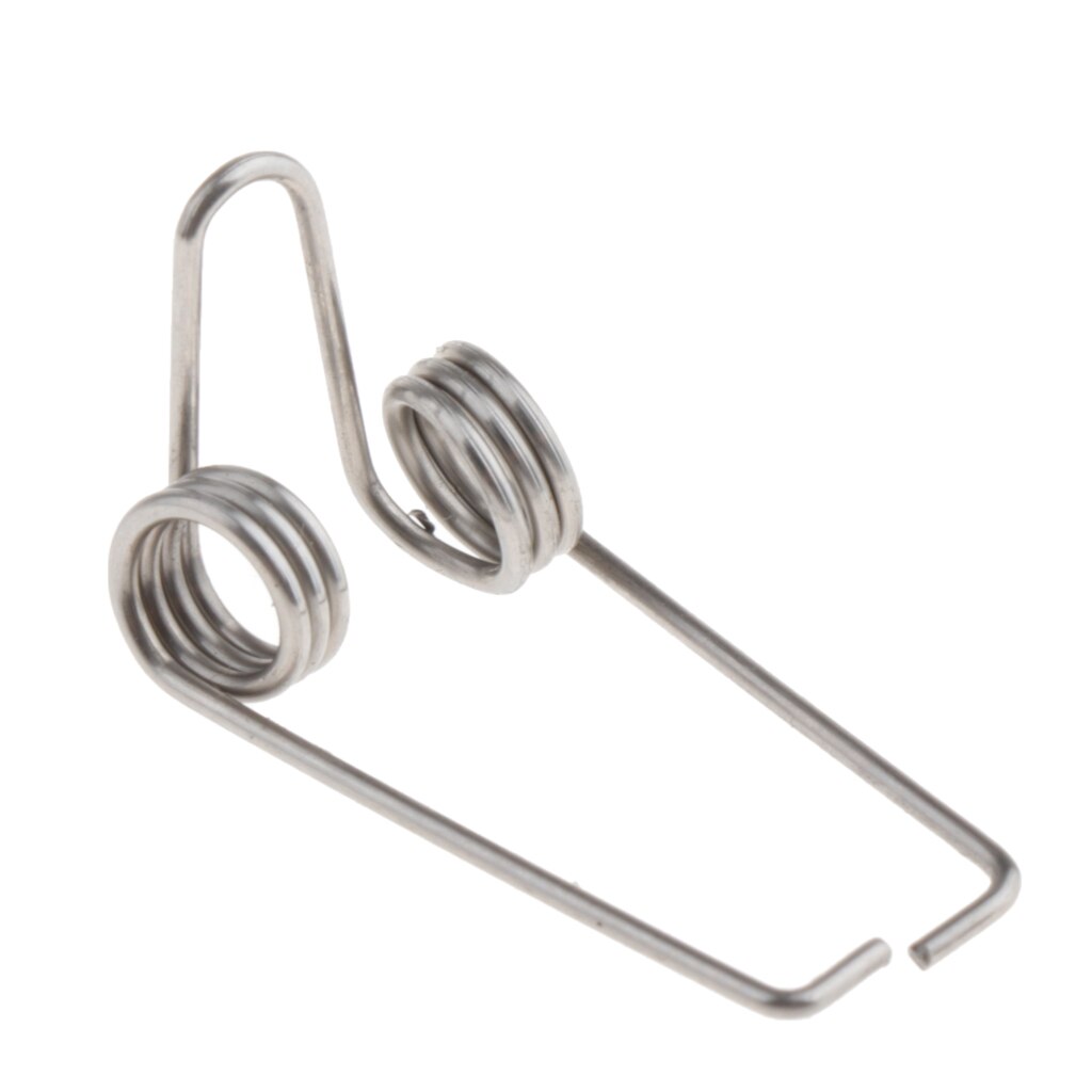 20 pièces trompette eau clé/broche Valve ressort acier argent pour