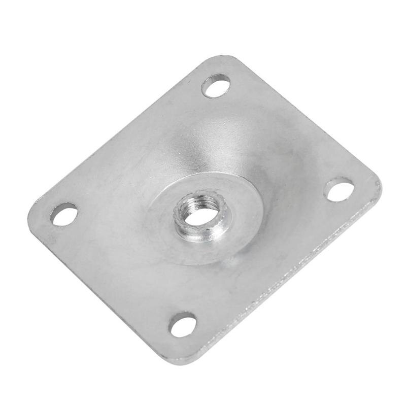 10pcs Furniture Hardware Table Leg Mounting Plate Sofa Legs Plates Hinge