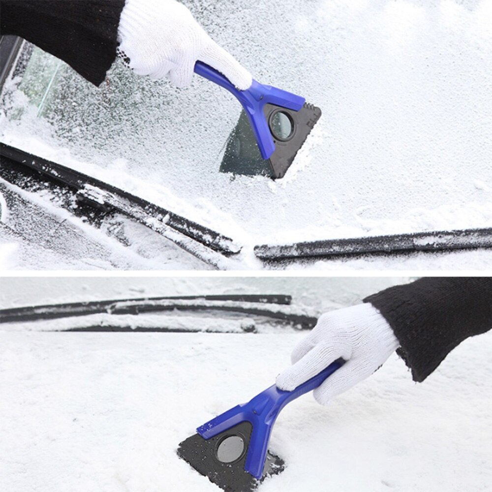 Usb bil isskraber elektrisk opvarmet sne fjernelse forrude glas afrimning rene værktøjer auto bilrude forrude bil isskraber: B