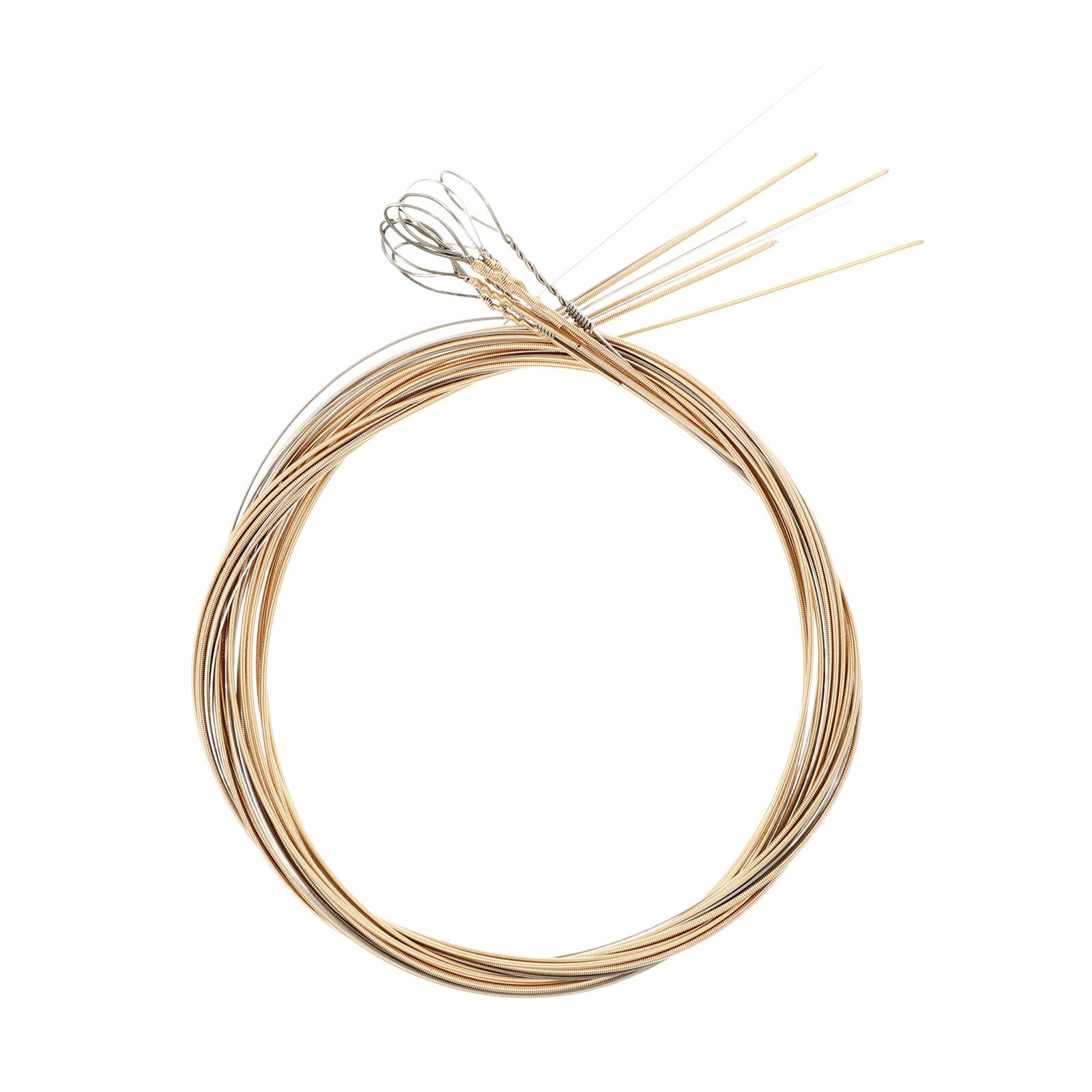 8 Pcs Portable Mandolin Strings Metal Mandolin Strings for Replacement