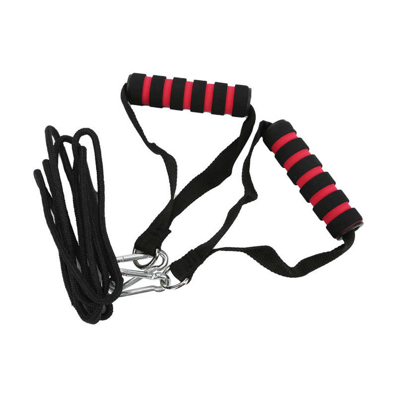 Pull Down Cable for Gym Workout DIY Tricep Press Down Pulley Cable Triceps Rope Resistance Bands Handle Cable for Gym Workout