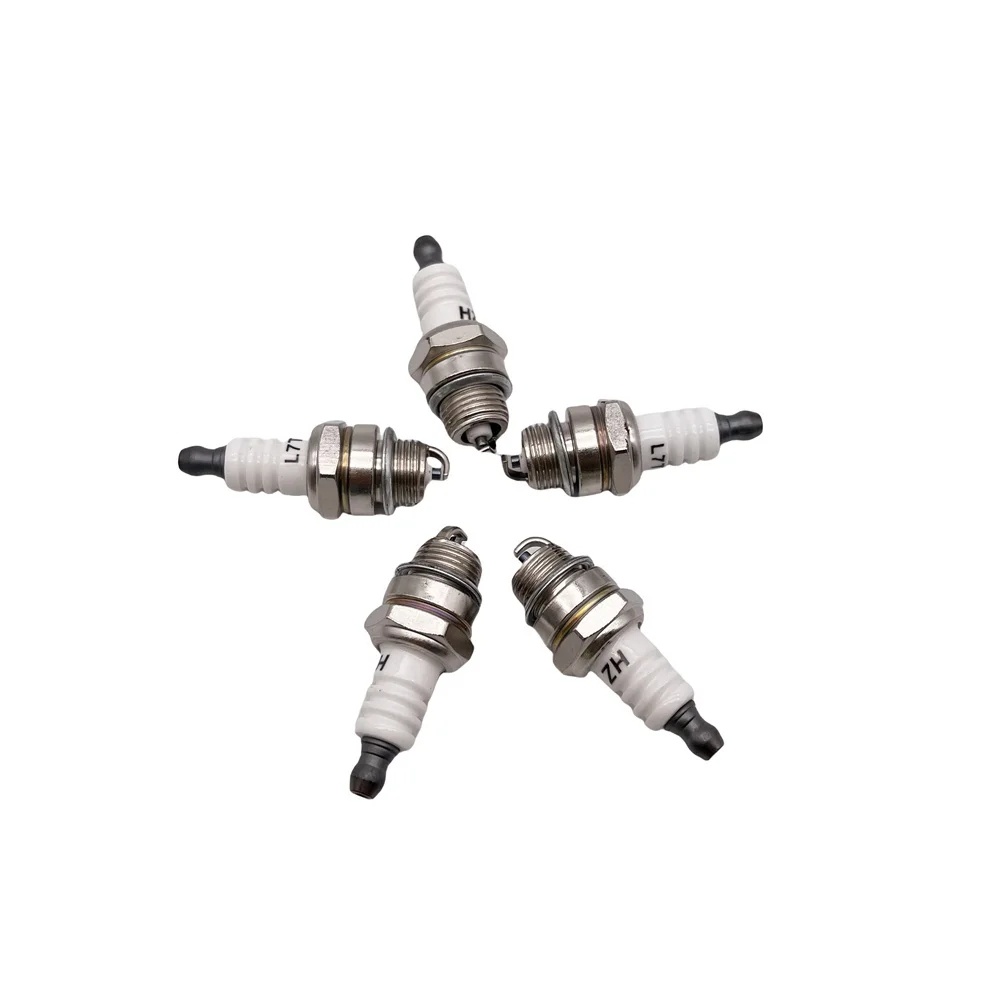 15 mm Vergaser-einstellen für Motorsense, 43 cc, 49 cc, 52 cc, Freischneider mit Dichtungsschlauch, Zündkerze, Benzinfilter für Motor- 40–5 44–5: Gelb