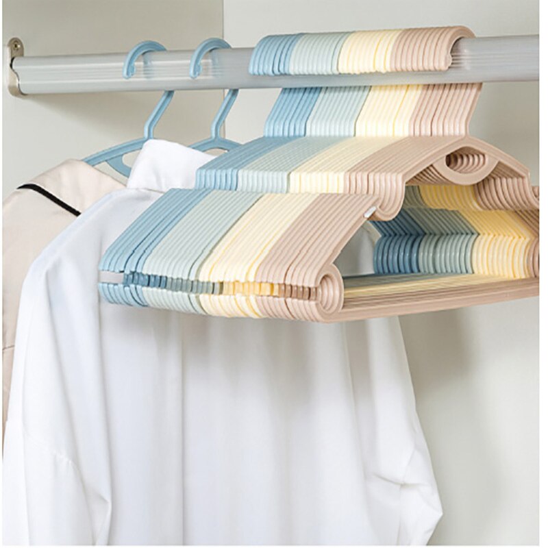 Cintre pour vêtements de bébé, supports flexibles, exposition de vêtements en plastique, cintres pour enfants non marqués, organisateur de cintres