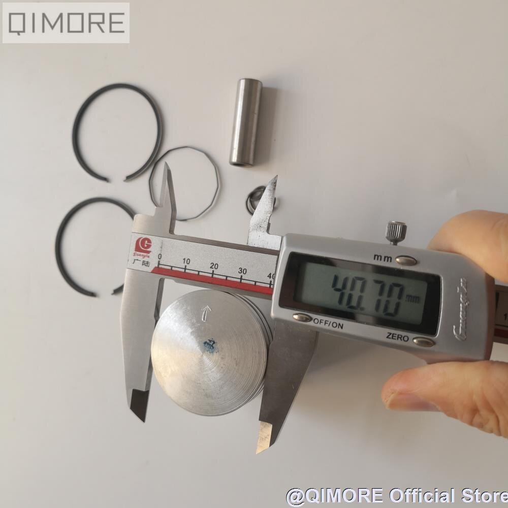 41mm Piston Ring Set for Scooter Moped D1E41QMB TB50 GEELY 50 QINGQI MULAN QM50QT-B2 RAN 2 RAN2