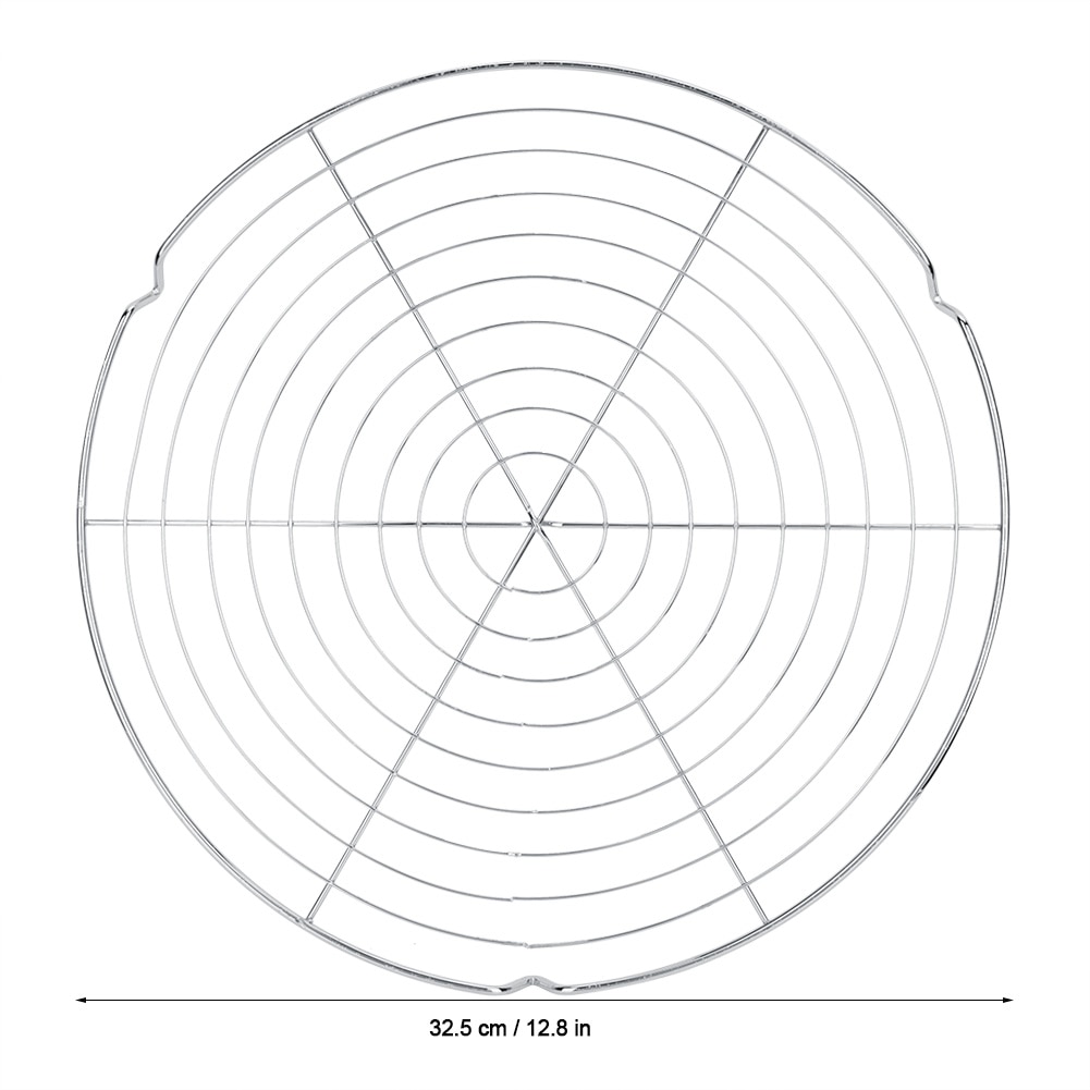Grille de Barbecue en treillis métallique de forme ronde, filet de grille de grillades, outil de pique-nique de Camping en plein air