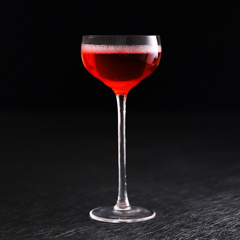 Japanese Handmade Cocktail Glasses， Crystal Glass Goblet Martini Glass