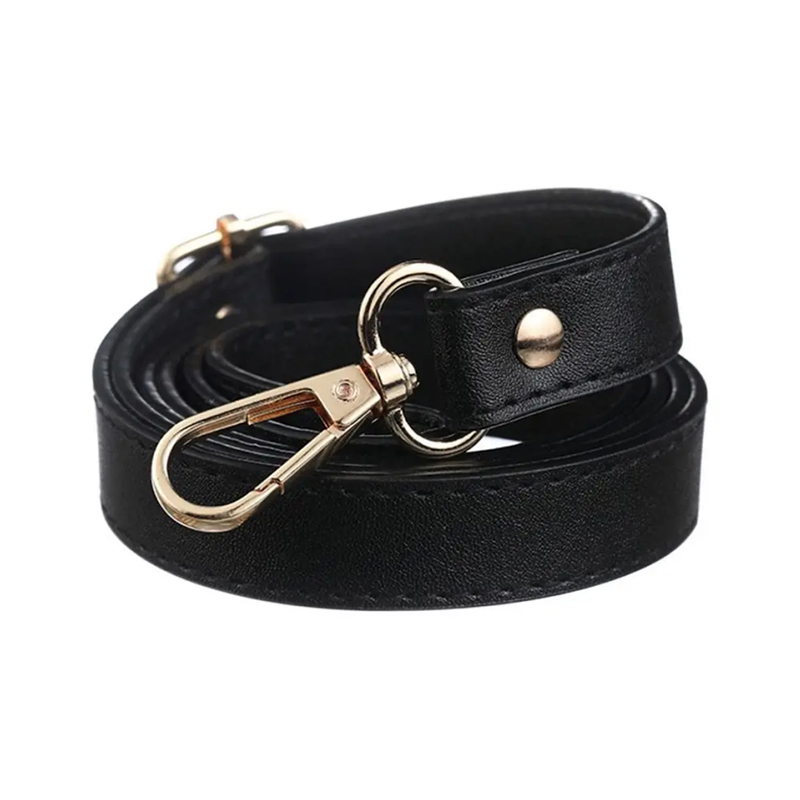 1PC 130cm Leather Shoulder Strap Buckle Bag Accessories Crossbody Bag Strap Handbag Handle Replacement Bag Belt: Default Title
